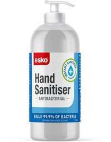 Esko 500ml Hand Sanitizer - with Pump - Kiwi Workgear